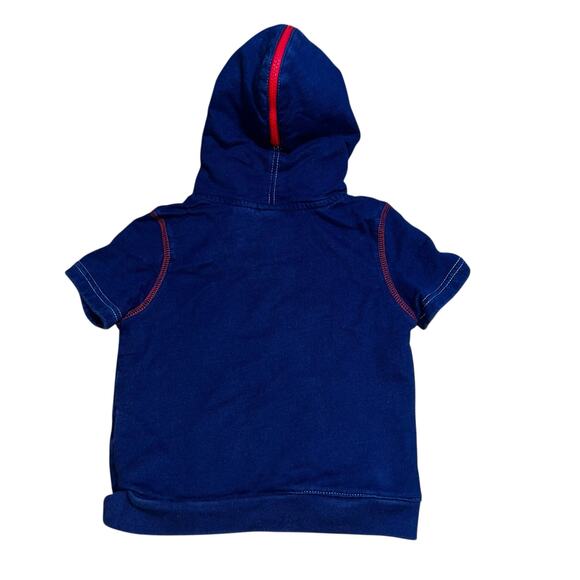 Vintage Sesame Street Elmo y2M embroidered character hoodie size 2T Y2K - Picture 3 of 6